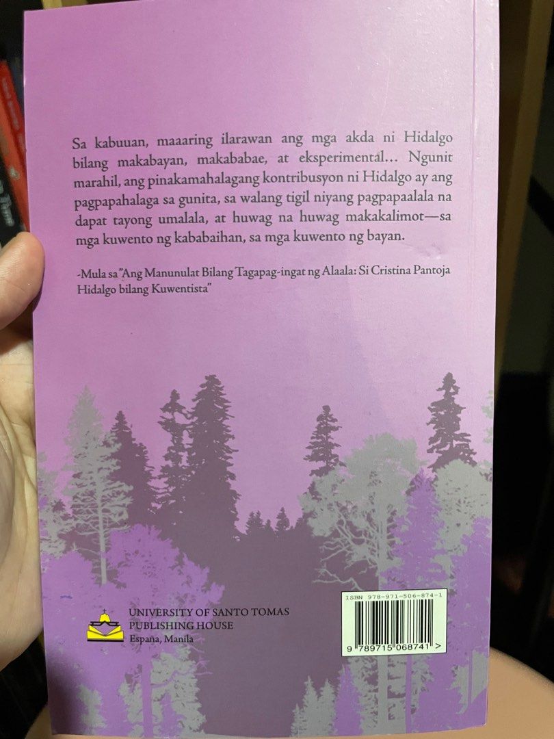 Sa Bayan ng Nagngangalit na Buwan (Category: Storybooks) located in Quezon City. Submitted by nowherelibraryph (Listing ID 1309234816, Image 2). Description: Title: Sa Bayan ng Nagngangalit na Buwan Author: Cristina Pantoja Hidalgo Book Rating: 3/5 Book Condition: 3.5/5.