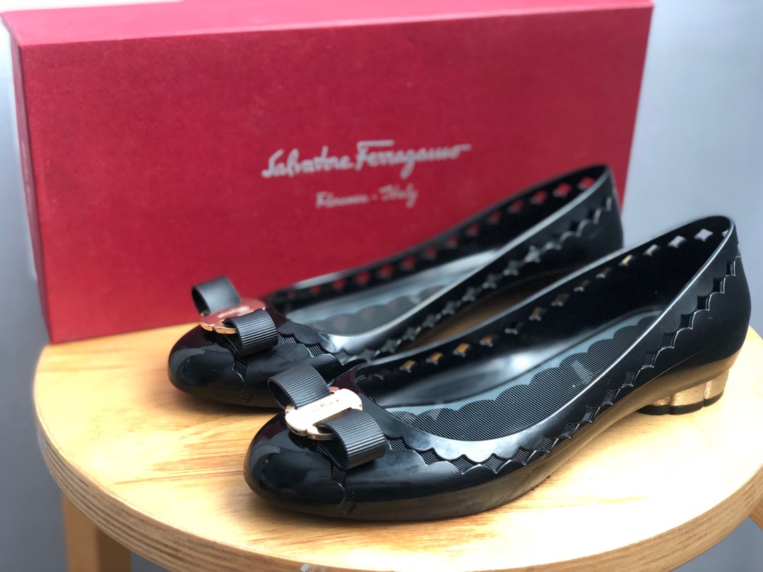 Sepatu jelly salvatore ferragamo cheap