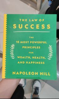 📖Self Help Book | The Law of Success by Napoleon Hill