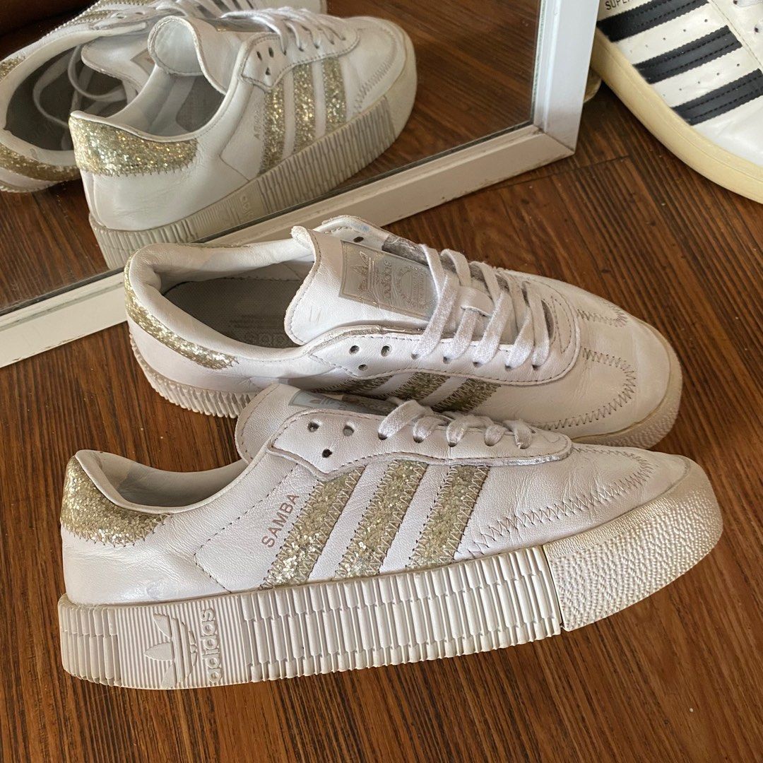 Adidas sambarose glitter discount