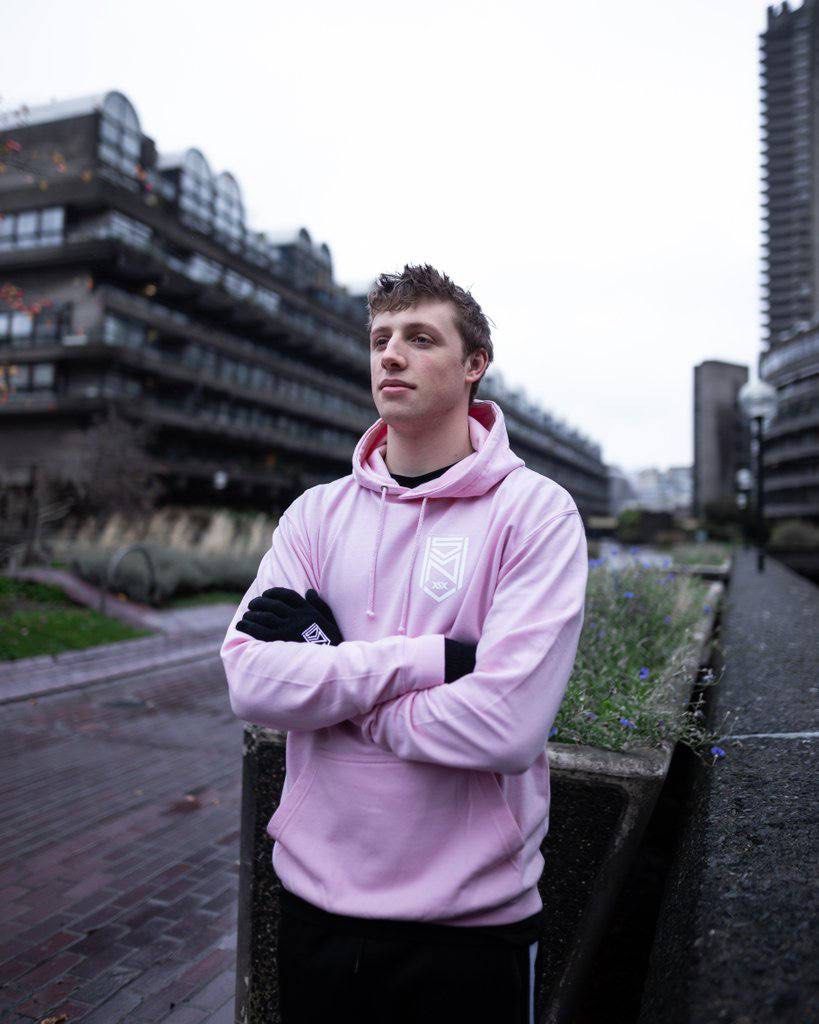 Sidemen baby pink hoodie