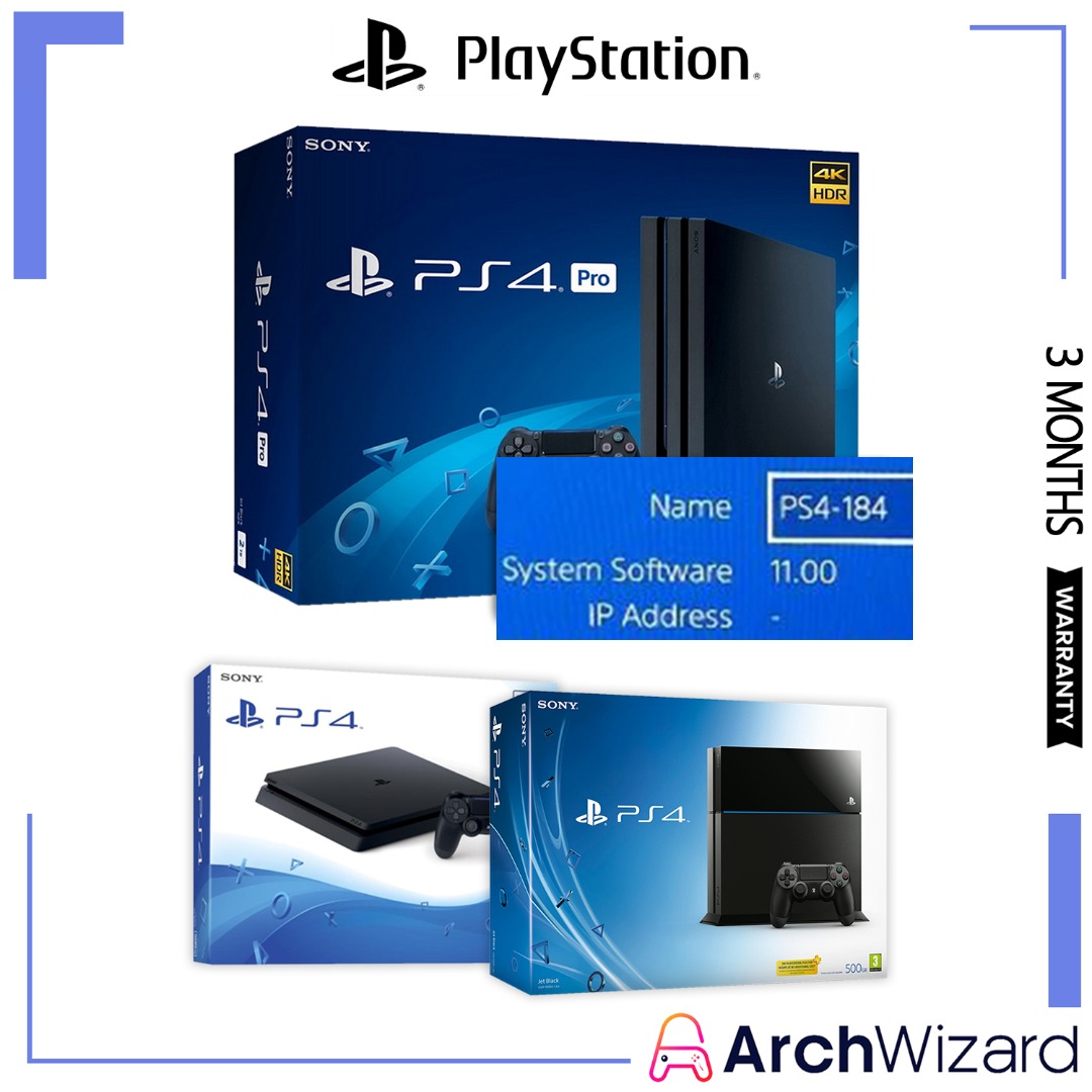 PS4 Pro SSD512GB fw 9.00（PS4 Jailbreak 12.00 VS 11.00 VS 9.00 