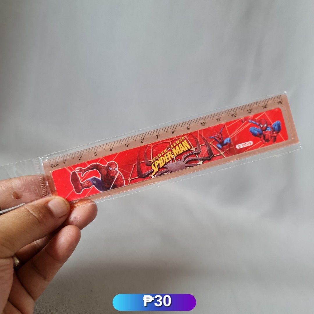 Spiderman Ruler, Hobbies & Toys, Stationary & Craft, Stationery ...