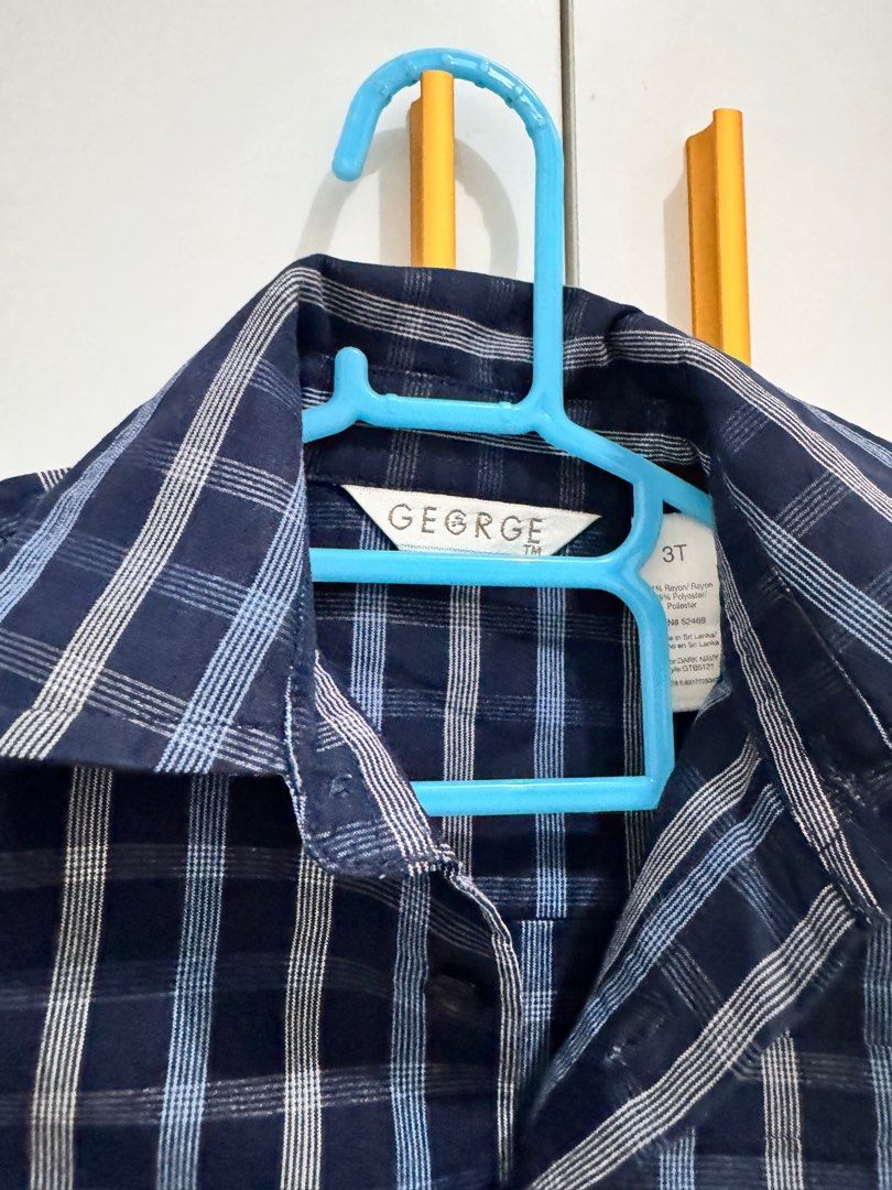 Stripes Polo in Navy Blue (Category: Babies & Kids Fashion) located in Quezon City. Submitted by chamibee (Listing ID 1309252759, Image 2). Description: Stripes Polo in Navy Blue size 3T Very nice in actual.