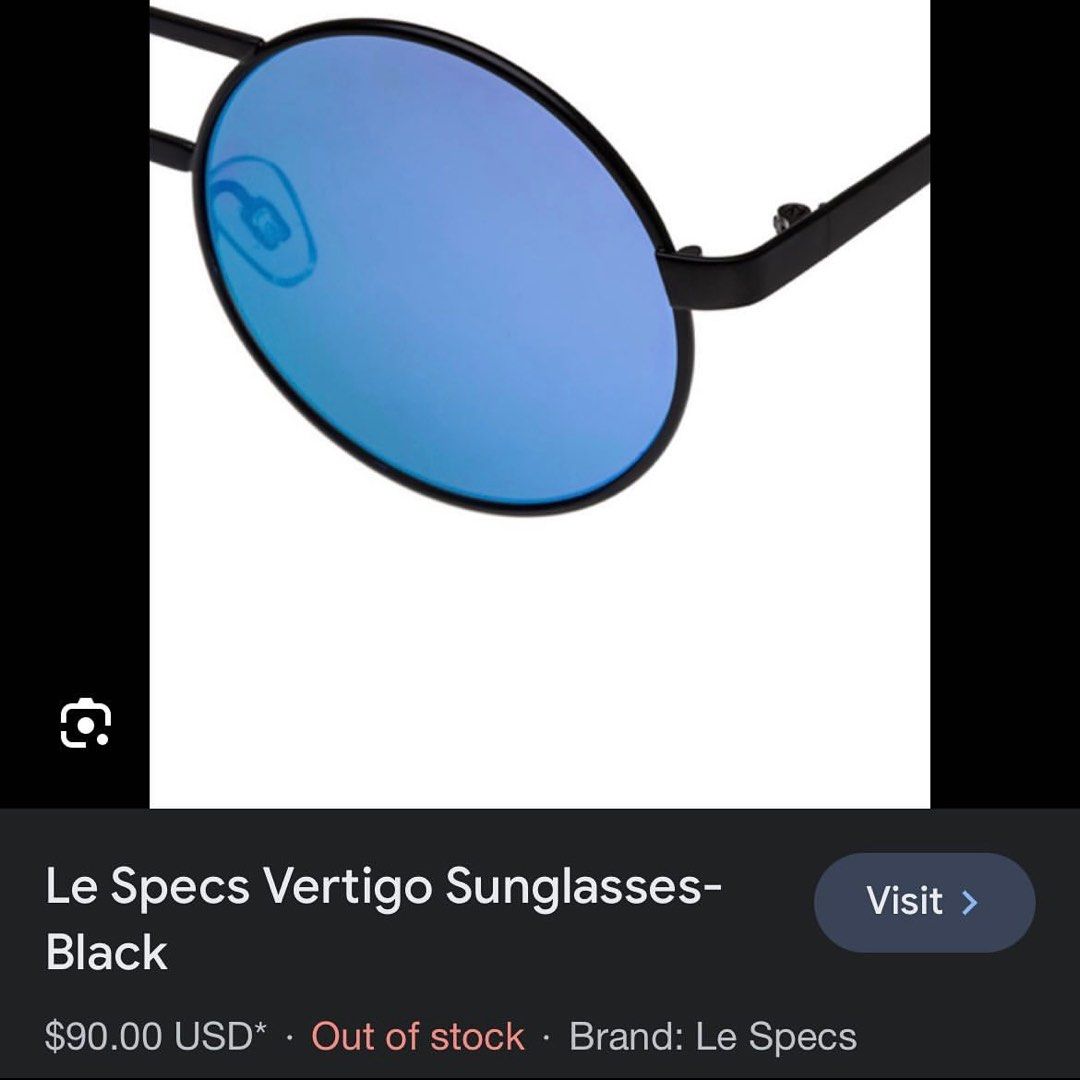 Sunglasses by Le Specs Vertigo