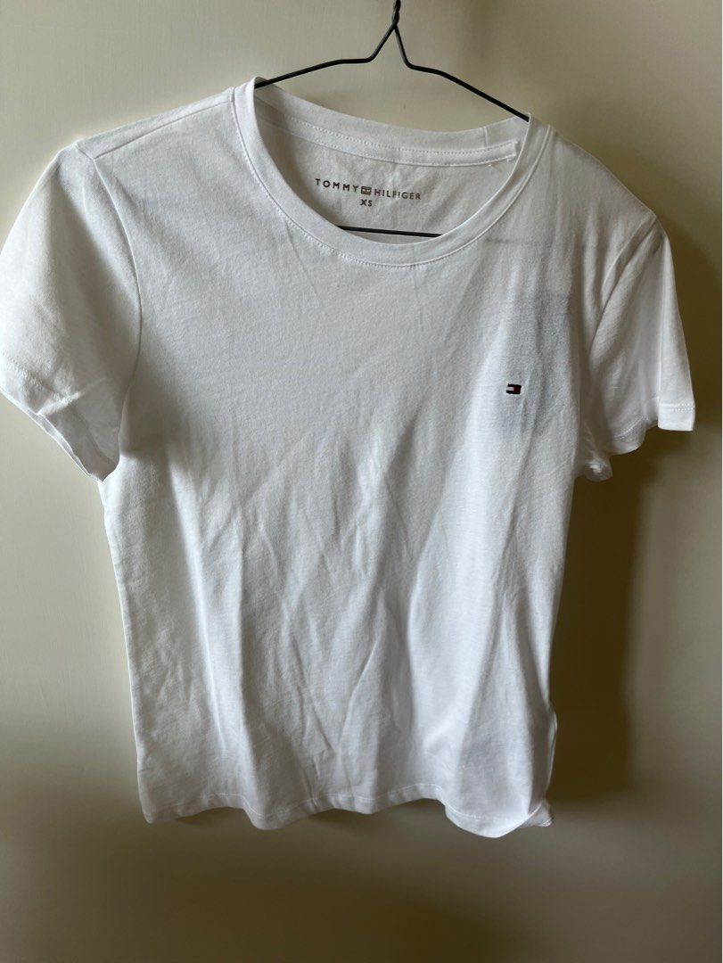 Tommy white t shirt store