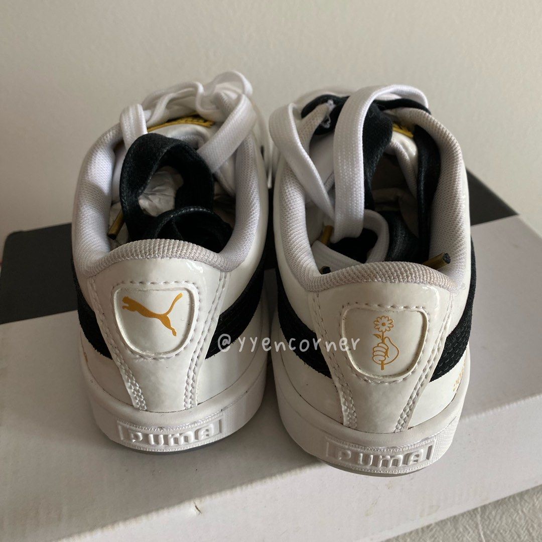 UK 3.5 BTS x Puma Basket Patent Trainers Sneakers Collection