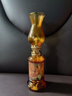 Vintage amber glass