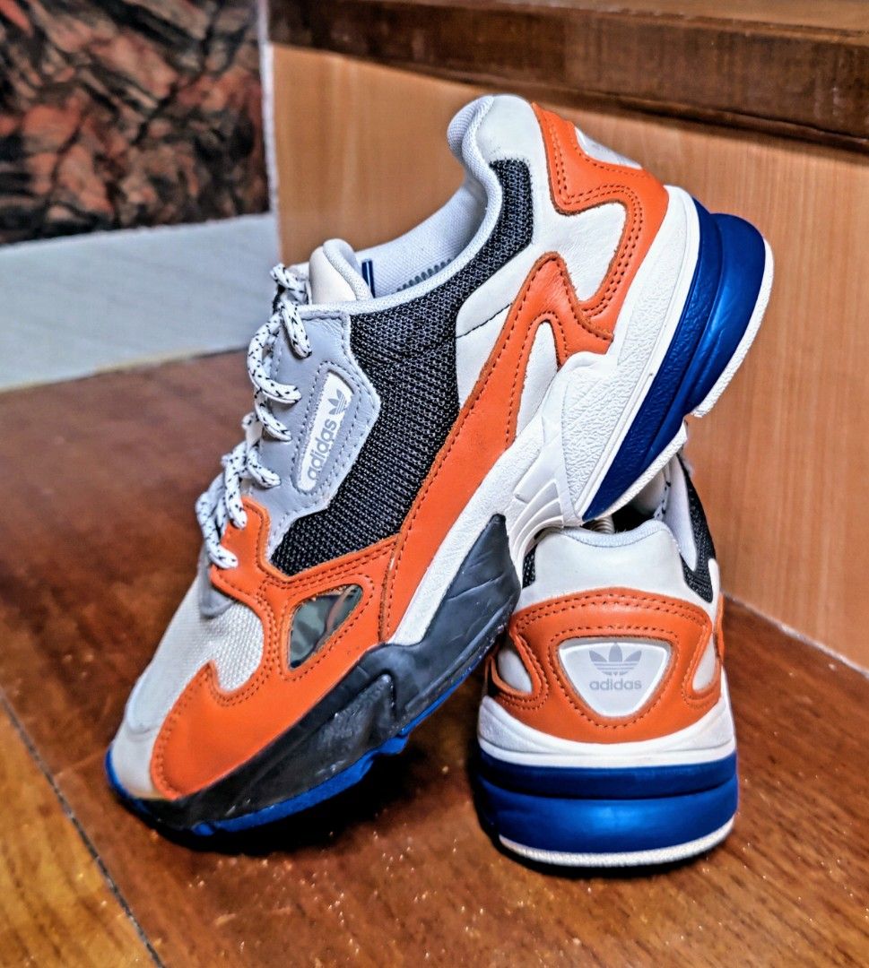Adidas falcon orange cheap