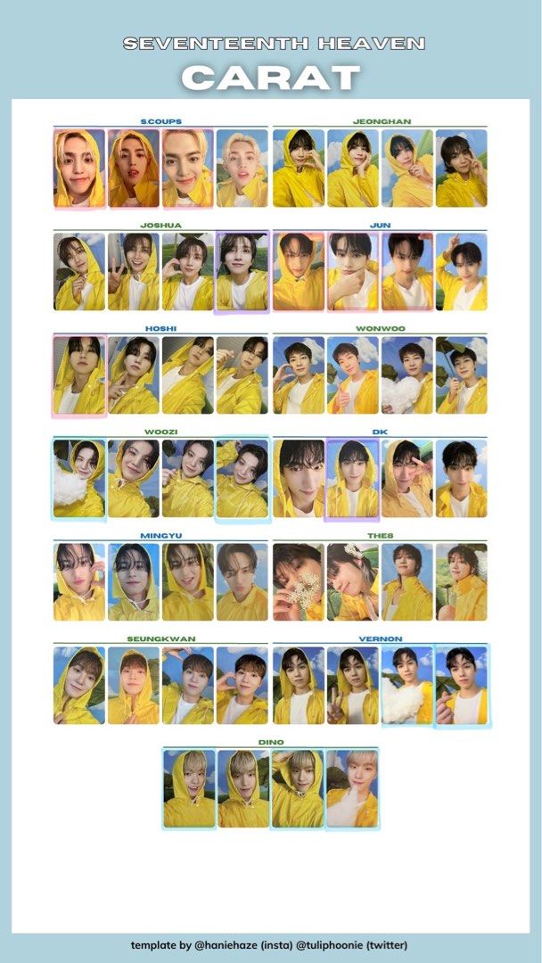 WTS] SEVENTEEN 11th Mini Album - Seventeenth Heaven Carat version