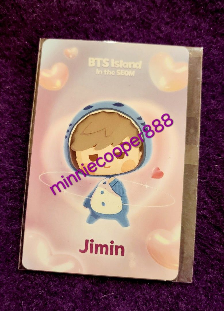 WTT 2024 BTS Festa Army Zone In The Seom Jimin PC, Hobbies & Toys 