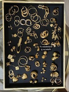 18k SAUDI GOLD Earrings PER GRAM