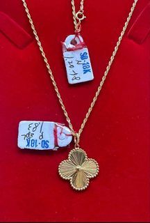 18k yg Saudi gold necklace