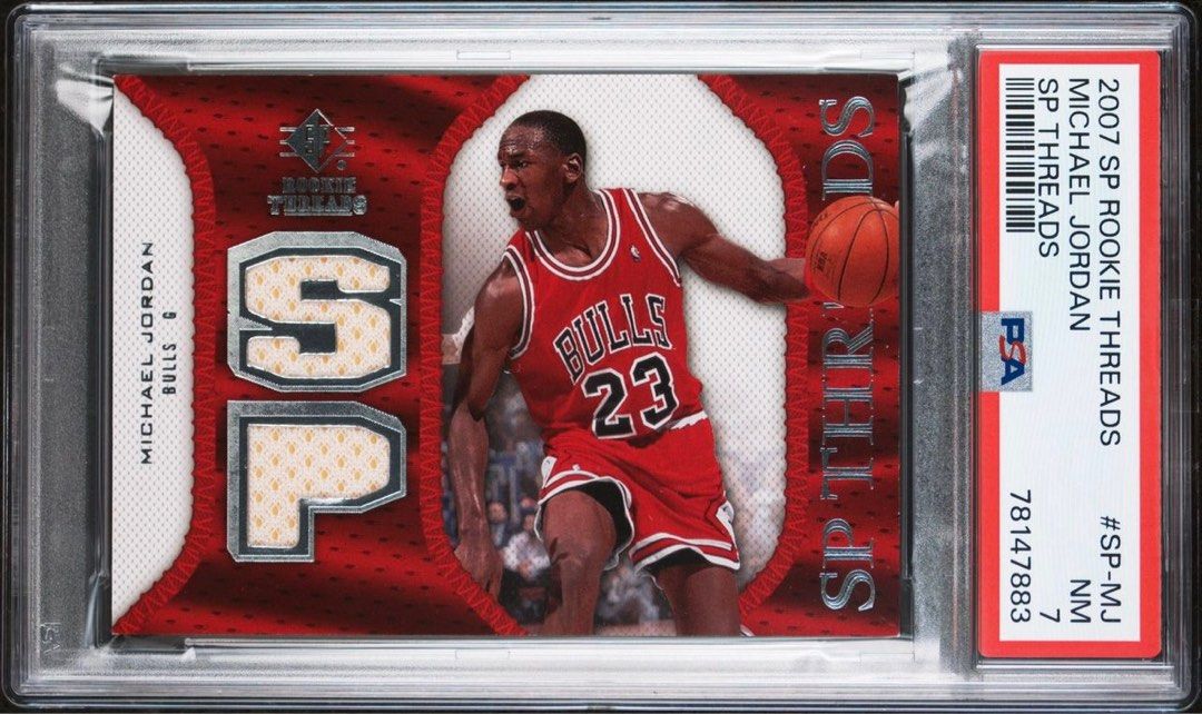 2007-08 SP Rookie Threads - Sp Threads Michael Jordan #SP-MJ