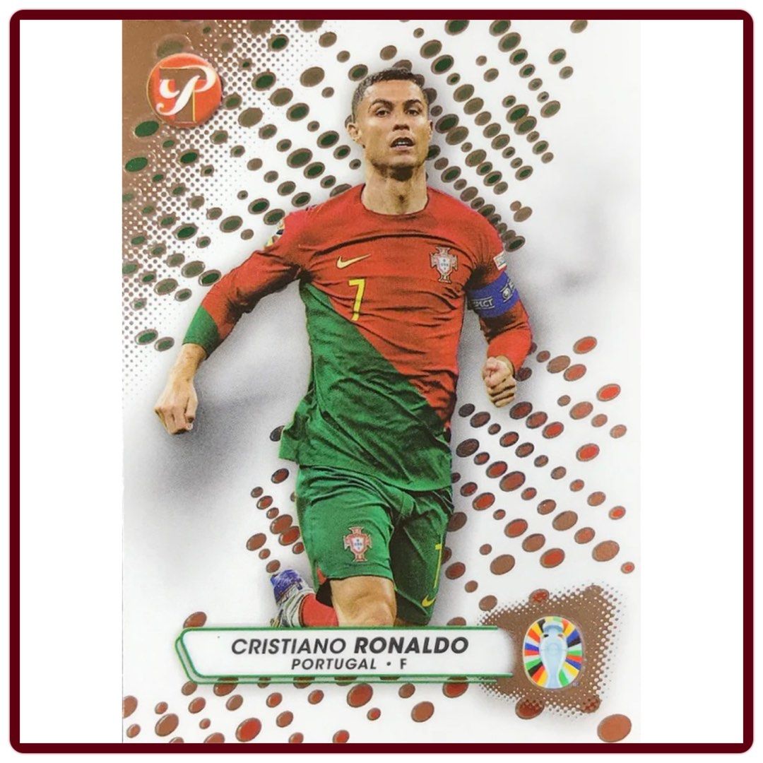 2023 Topps Pristine Road to Euro 2024 Portugal Cristiano Ronaldo