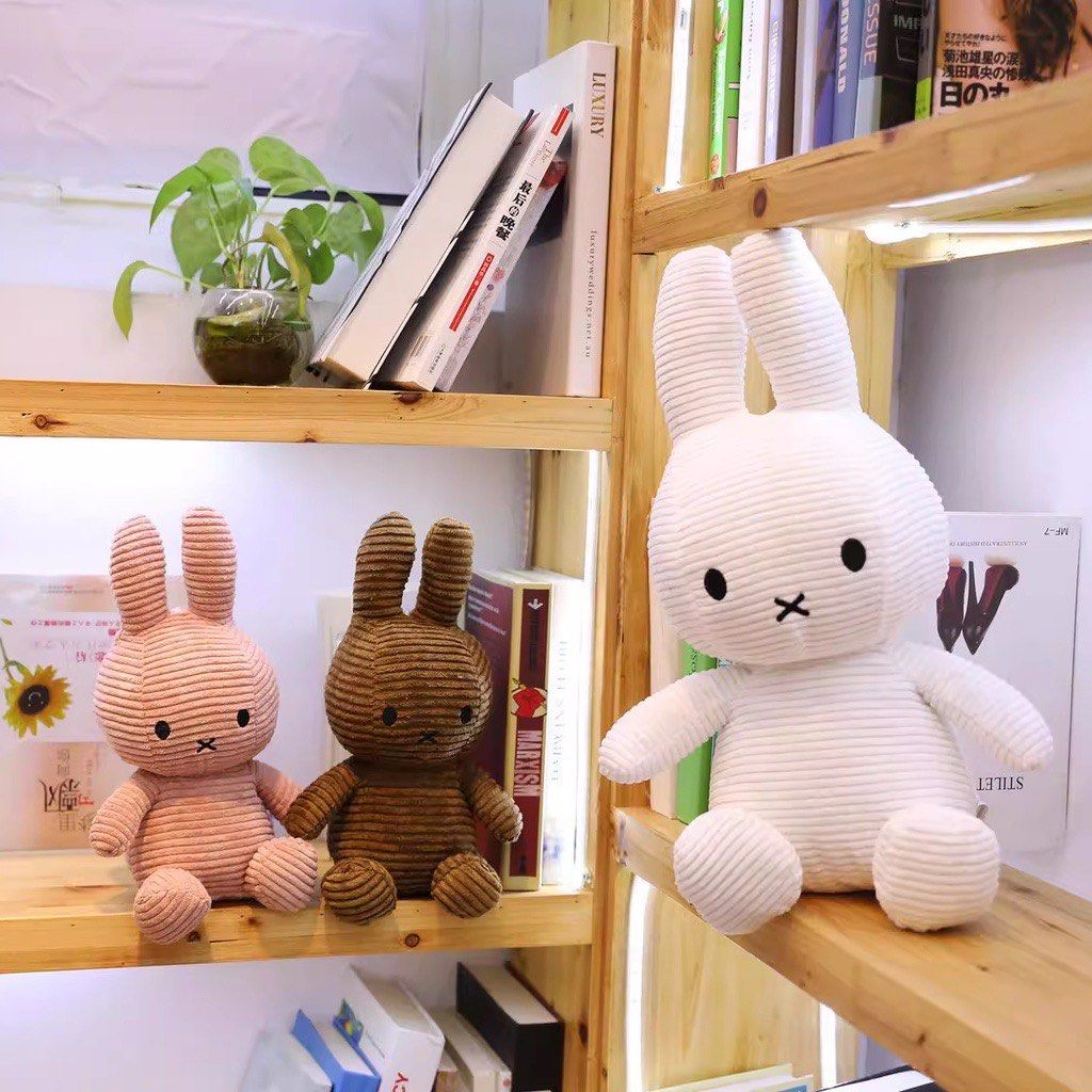 11 Inches Cute Plush Doll with Bunny Ears for Kids