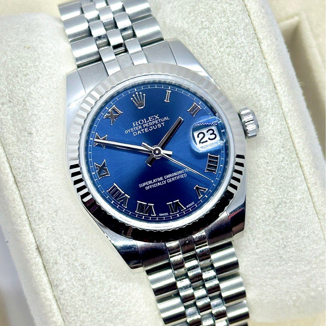 FULLSET 2013 Rolex Datejust 31mm 178274 Blue Roman 116000 69173 116234 178273 We Sell Buy Trade Hublot Rolex Audemars Piguet Patek