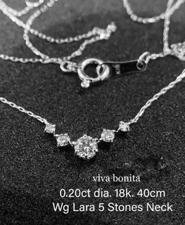 5-Stone Diamond Necklace (Lara Necklace)