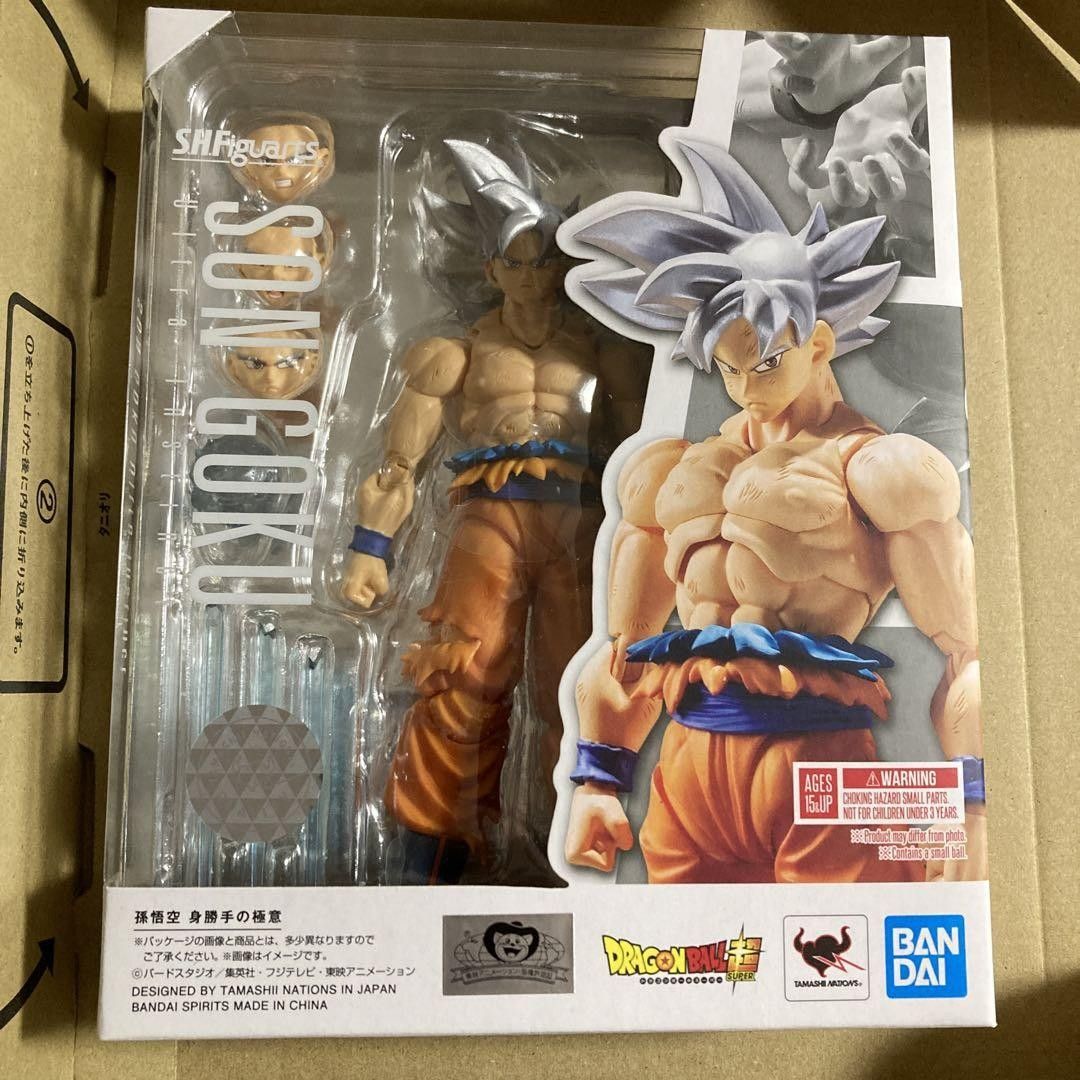 全新 初版 龍珠 figure SHF 身勝手 極意 悟空, 興趣及遊戲, 玩具 & 遊戲類 - Carousell
