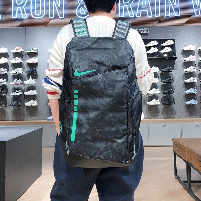 Green nike elite backpack deals