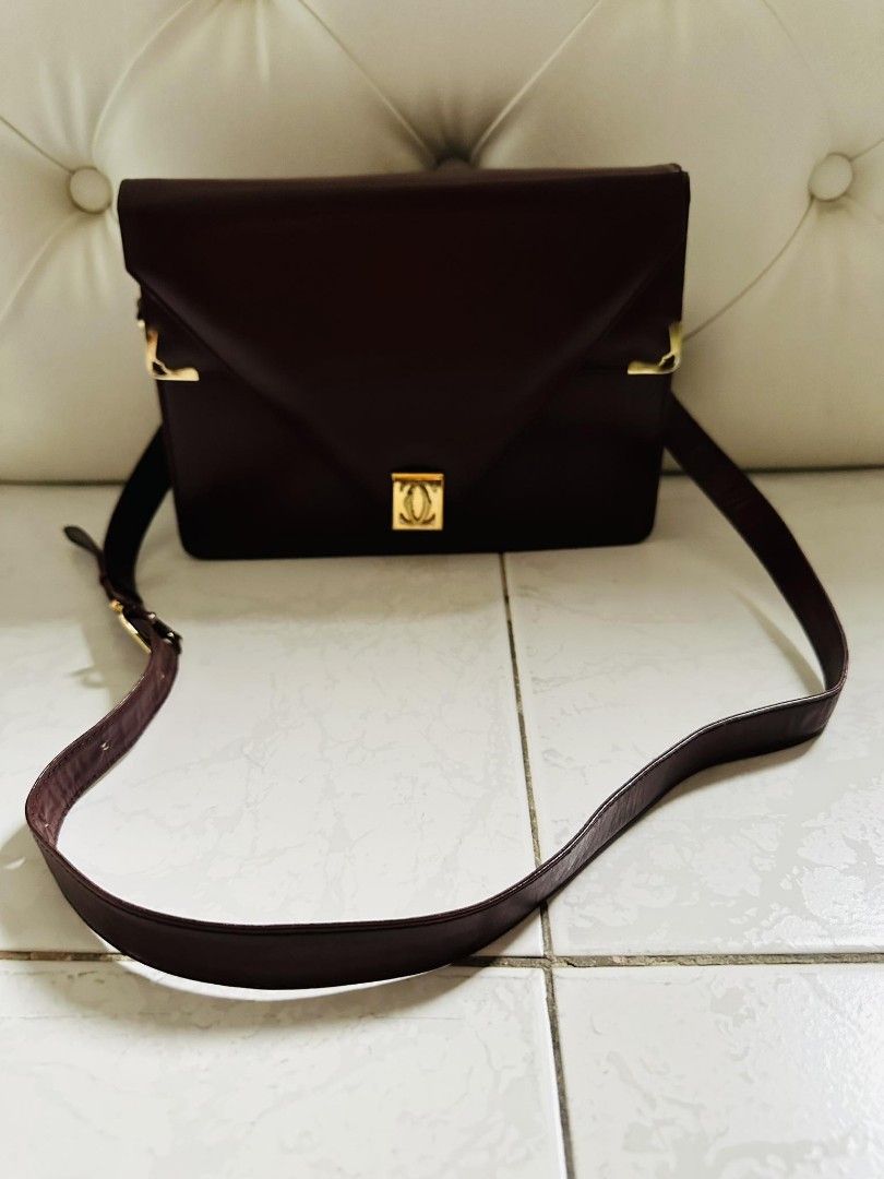 💯% Original Cartier Shoulder Bag (Category: Luxury Bags & Wallets) located in Manila. Submitted by mippolin (Listing ID 1309458197, Image 1). Description: 💯% Original Cartier Shoulder Bag from Japan money back guarantee..