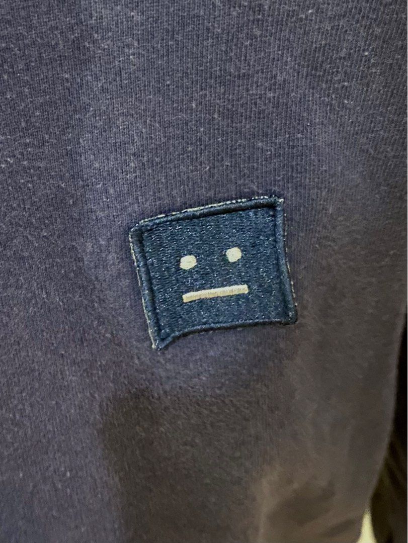 Acne Studios Sweater (Category: Coats, Jackets and Outerwear) located in Paranaque City. Submitted by jujudeclutterss (Listing ID 1309407025, Image 3). Description: Acne Studios Sweater with tags Blue Gcash payment only. I will not accept gcash protect. I will not accept COD. Shipping is shouldered by the buyer. Buyer can pick any courier they want. Loc is Parañaque. .