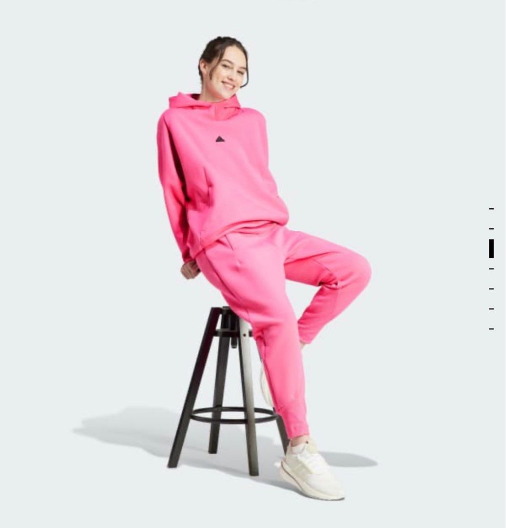 Adidas Z.N.E ZNE Hot Pink Tracksuit Hoodie Sweatpants