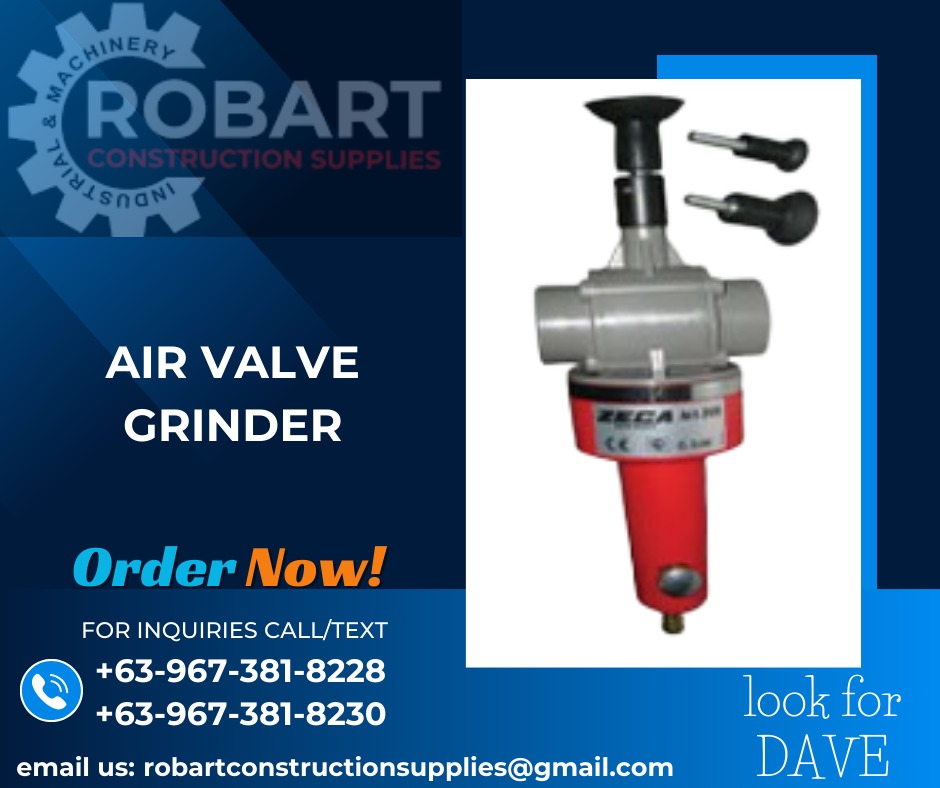 AIR VALVE GRINDER, Commercial & Industrial, Construction Tools ...