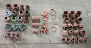Assorted Mini Clay Pots