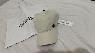 Authentic Calvin Klein Beige Cap