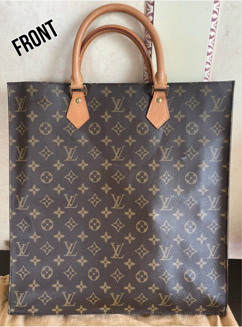 Louis vuitton large logo tote shop