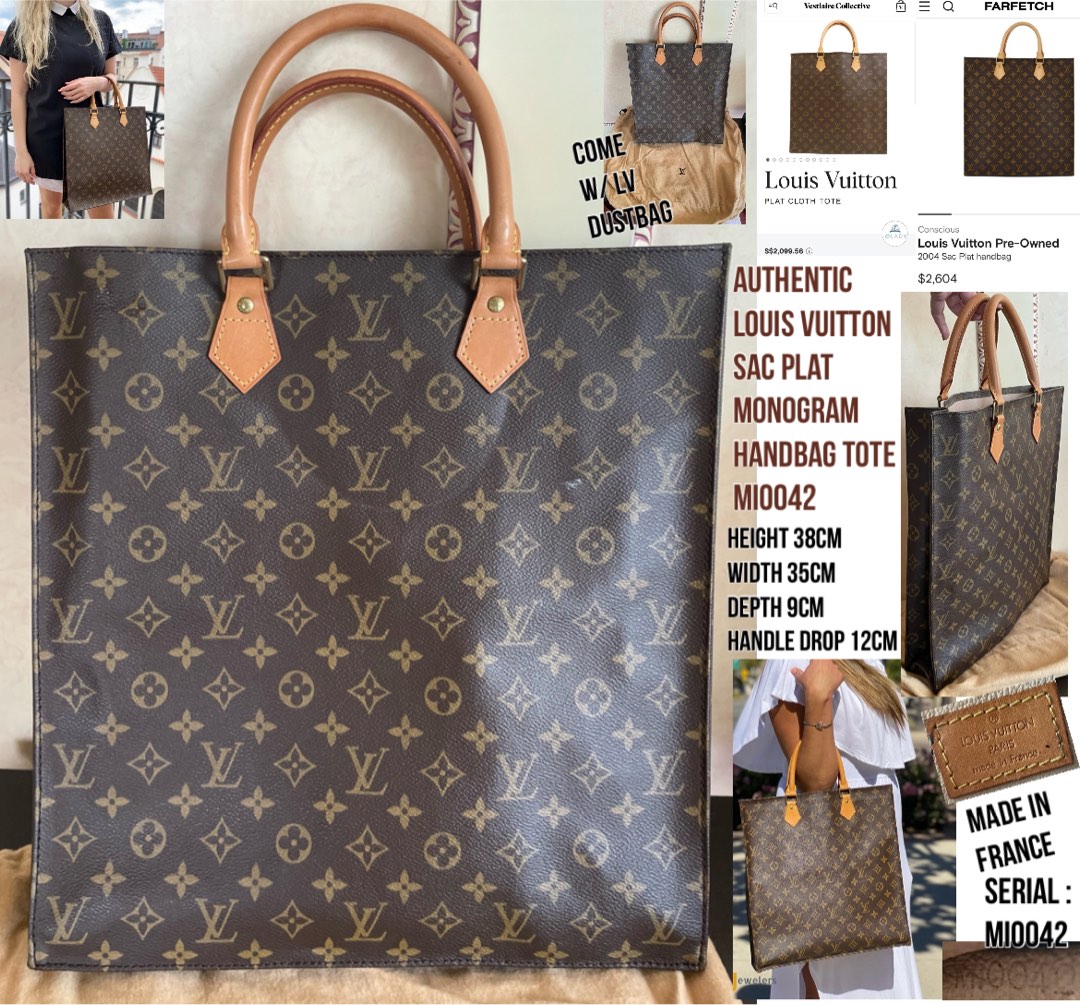 Louis vuitton sac plat monogram shop