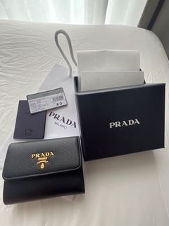 Authentic Prada Wallet Black