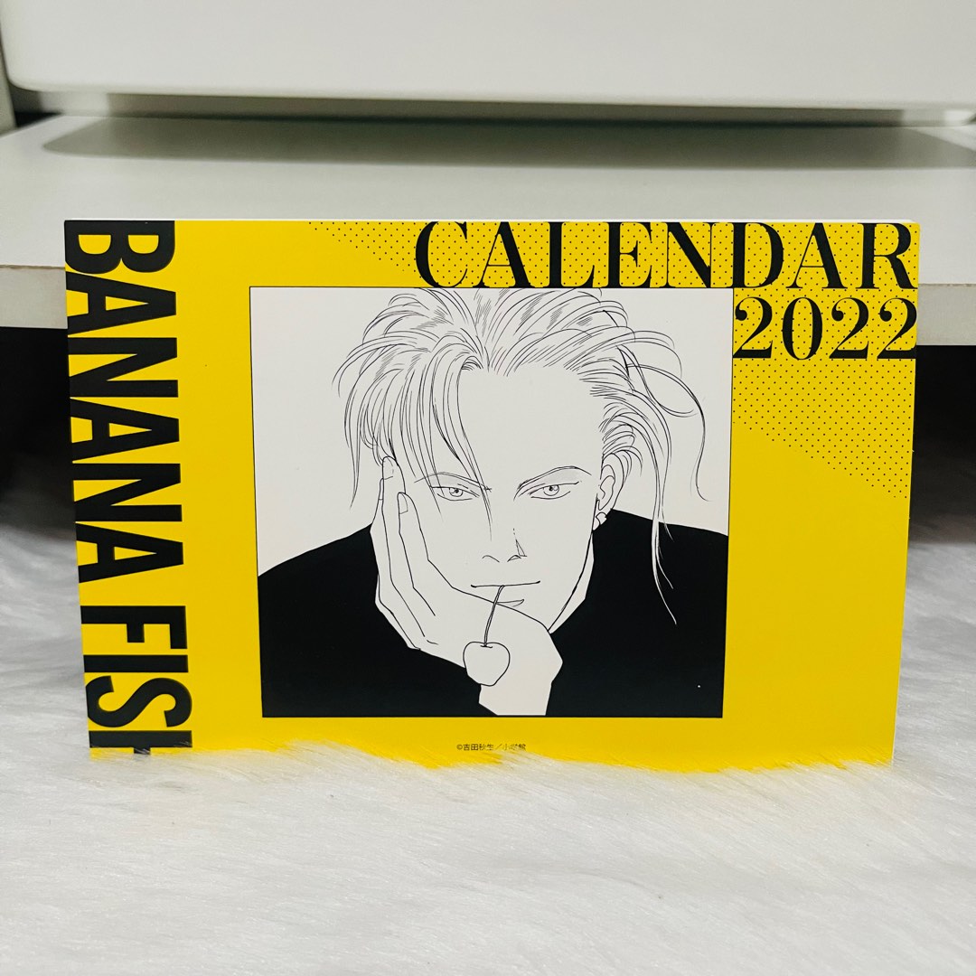 Banana Fish 2022 Calendar Aslan Jade Callenreese (Ash Lynx) & Eiji