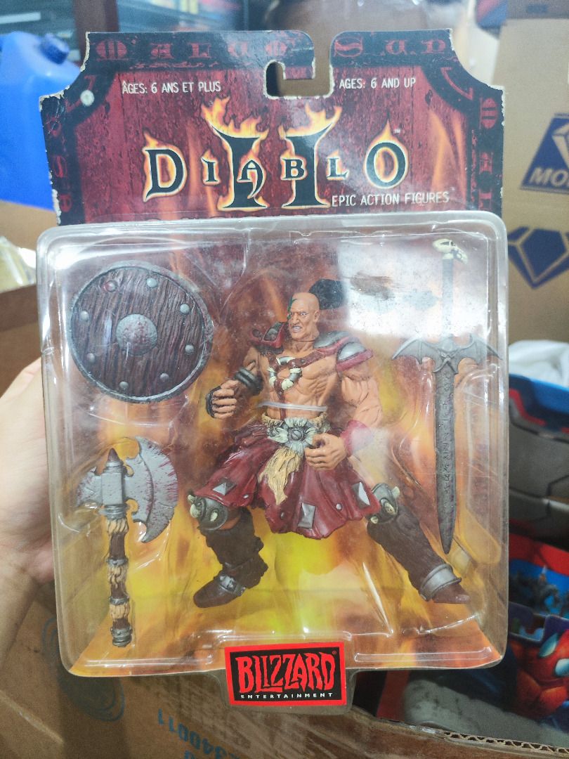 Barbarian 2000 Diablo II Diablo 2 Epic Action Figures Blizzard ...