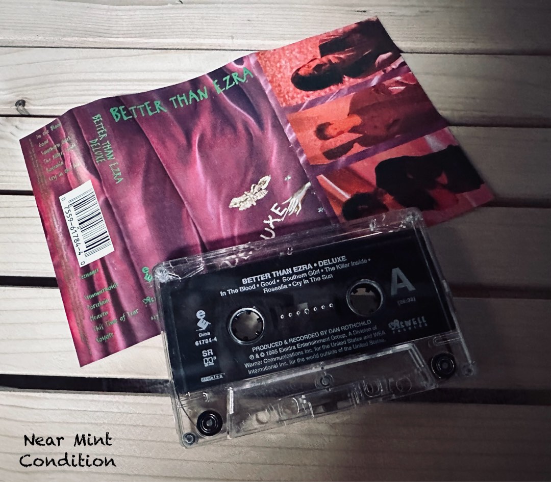 Better Than Ezra Deluxe Cassette Tape Vintage Cassette Tapes Original