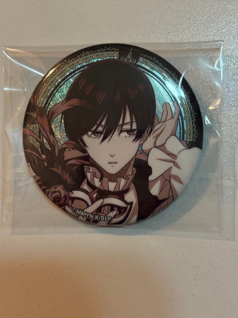 Blue Lock Rin badge, Hobbies & Toys, Memorabilia & Collectibles, Fan ...
