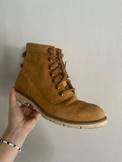 Brown timberland boots