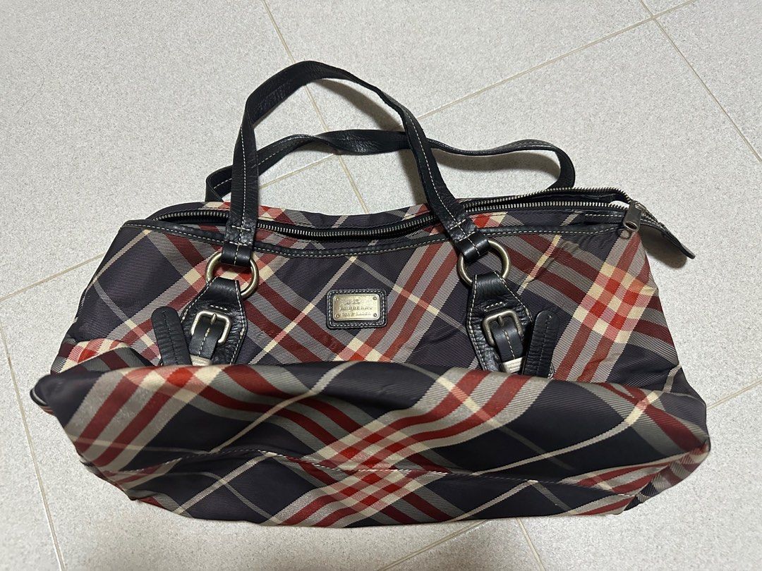 Burberry Blue Label Classic Checkered Tote bag