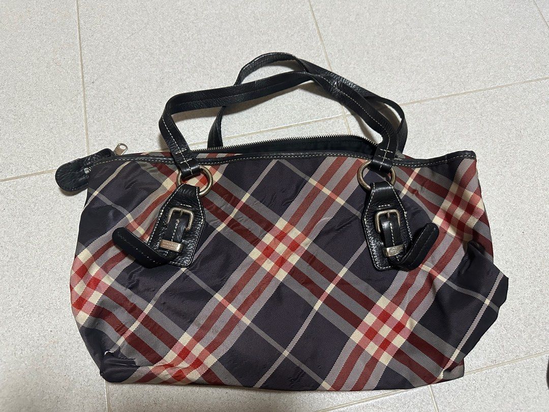 Burberry Blue Label Classic Checkered Tote bag