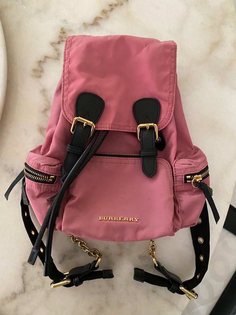 Burberry rucksack pink top