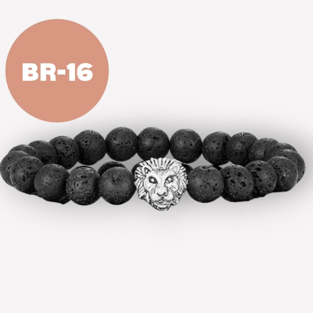 Lion charm bracelet hot sale