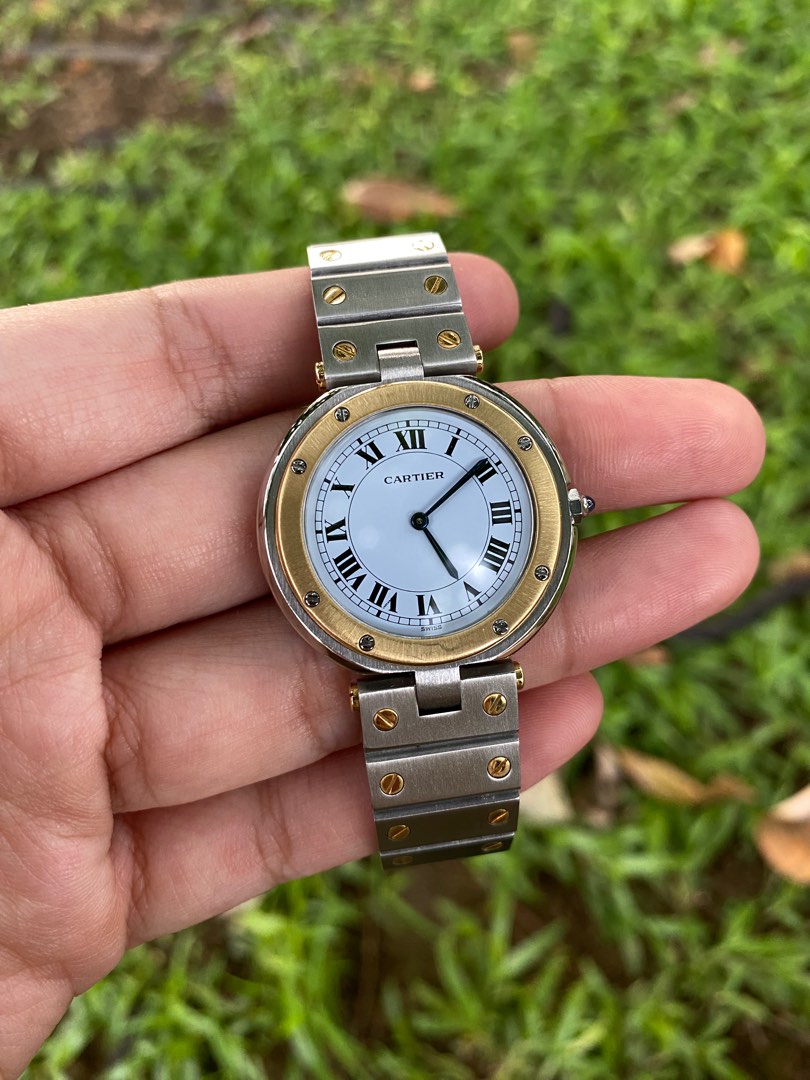 CARTIER Santos Vendome 32mm Watch Luxury Watches on Carousell