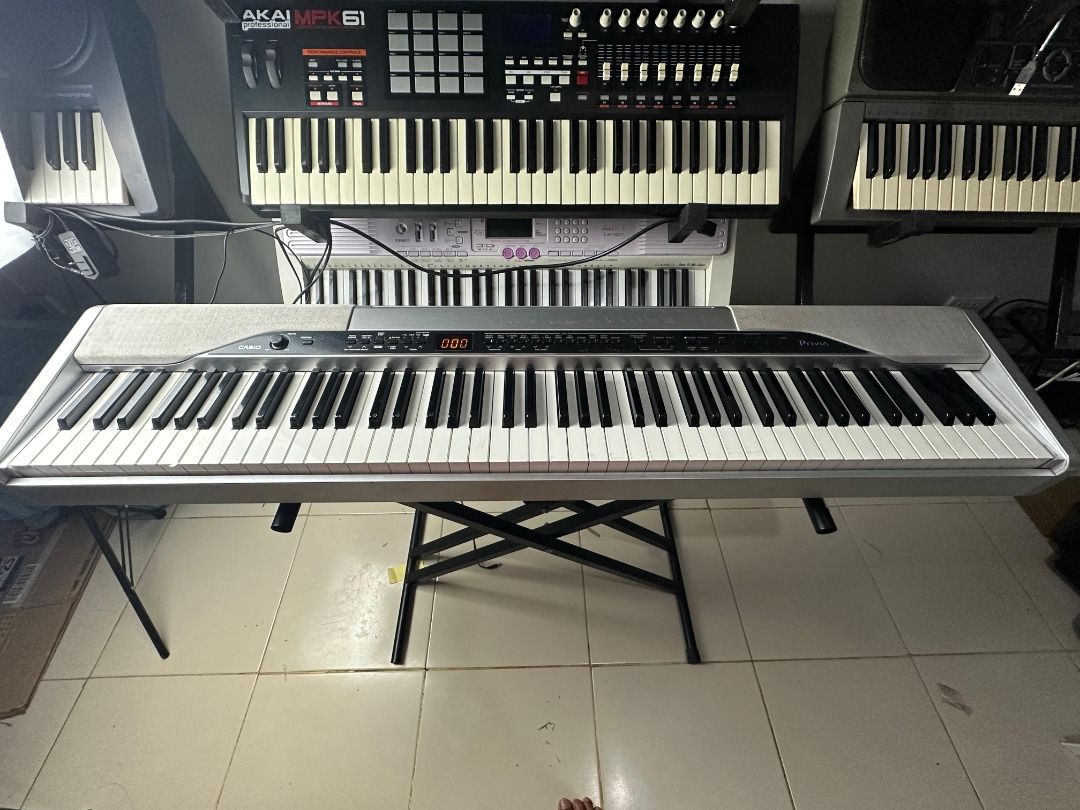Casio PX-310 88 Keys Hammer Weighted Digital Piano, Hobbies & Toys ...