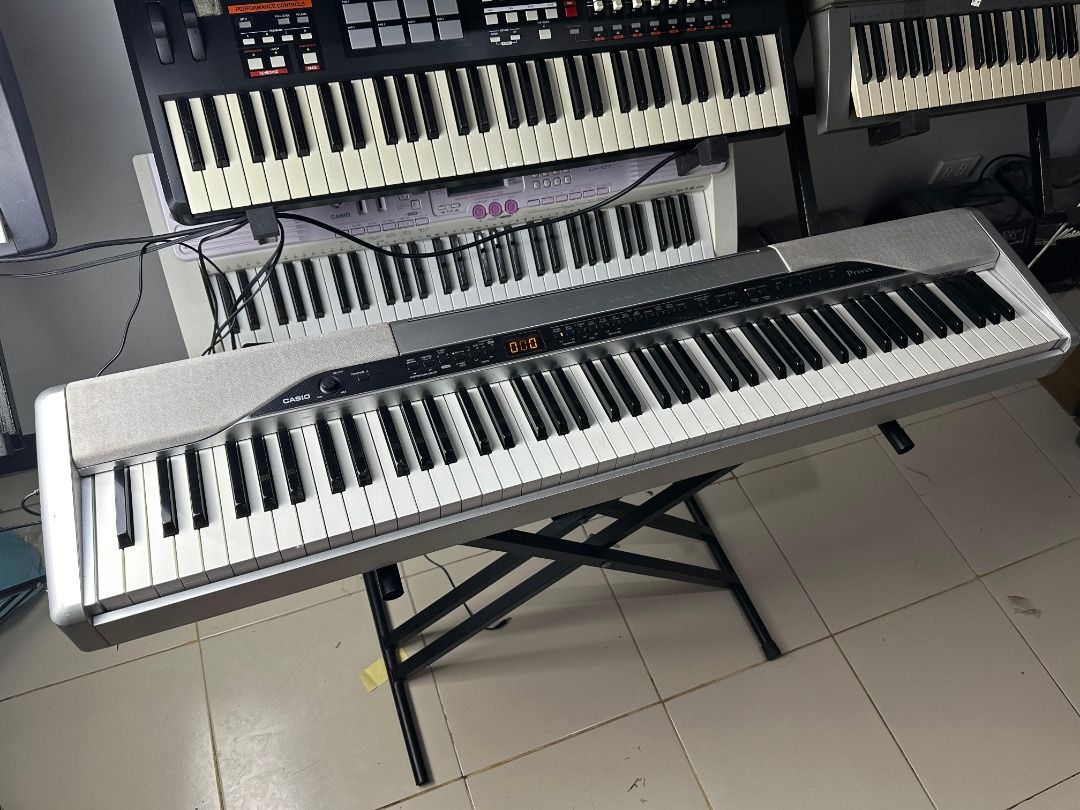 Casio PX-310 88 Keys Hammer Weighted Digital Piano, Hobbies & Toys ...