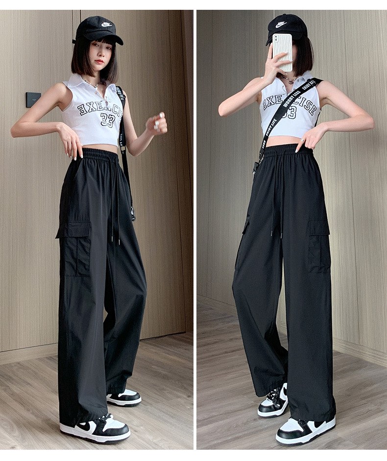 Casual long black pants nice material Women s Fashion Bottoms Other Bottoms on Carousell