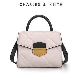 Charles & Keith Quilted Sling Bag