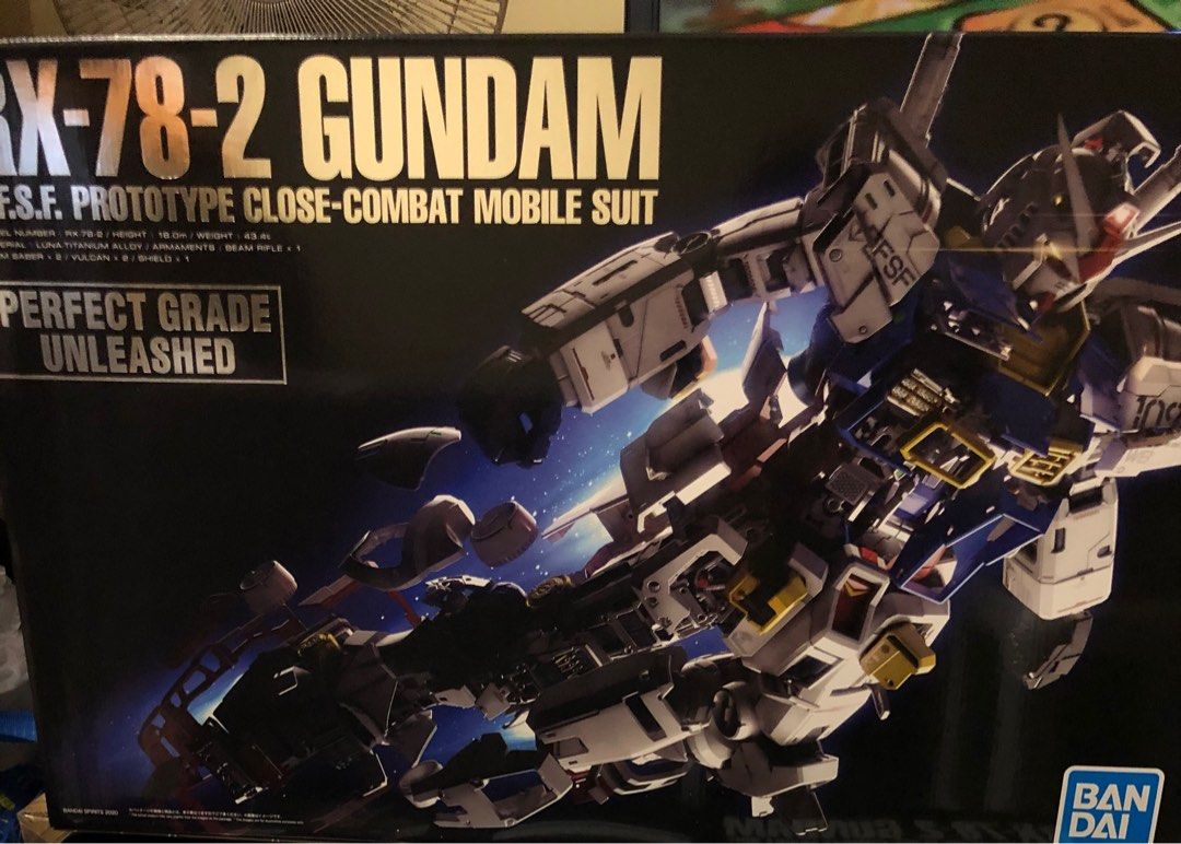 現貨 全新 日本版 PGU GUNDAM PG Unleashed 1/60 RX-78-2 PGU 高達 Gundam 高達模型, 興趣及 ...