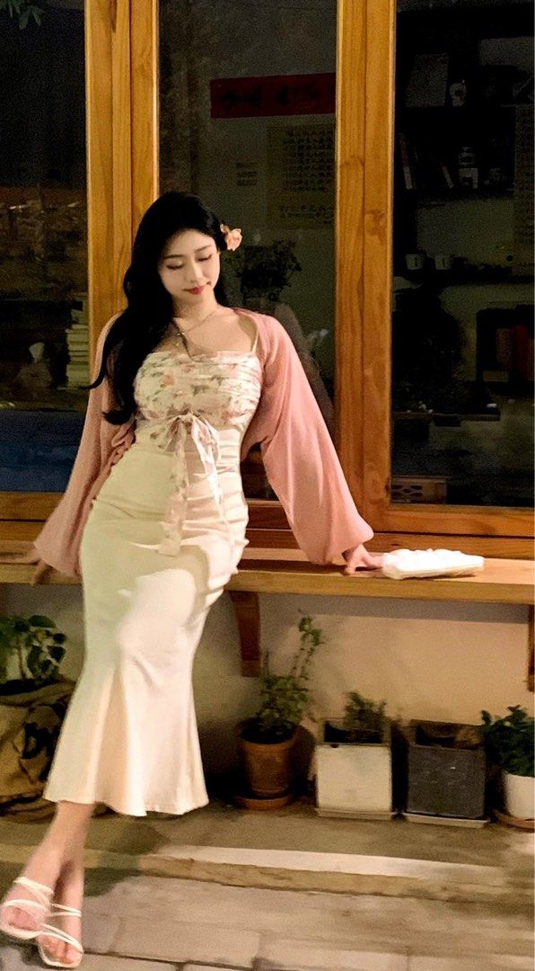 Chinese wrap dress best sale