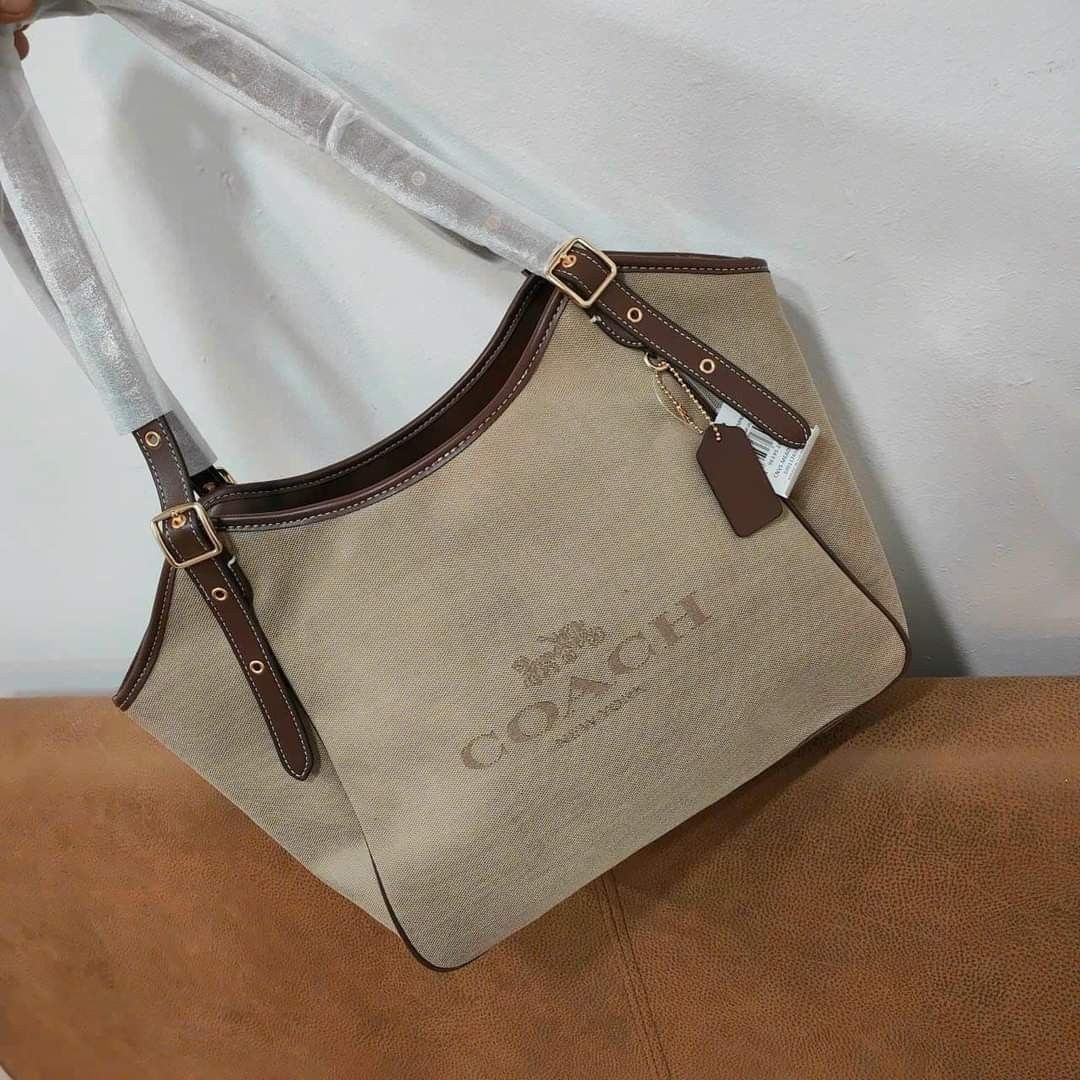 Canvas leather shoulder bag online